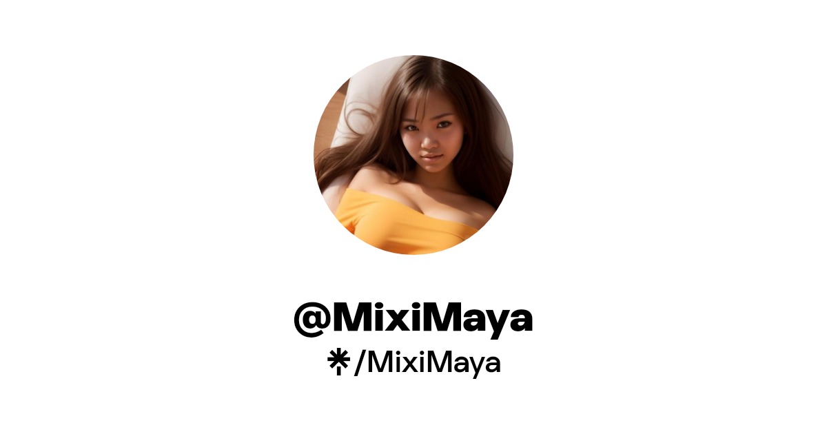 MixiMaya | Instagram, Facebook | Linktree