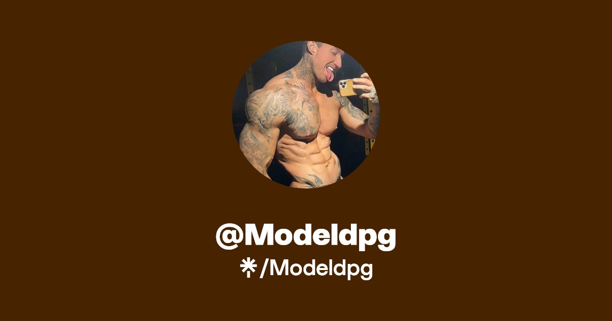Modeldpg | Facebook | Linktree