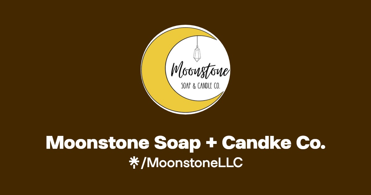 Moonstone Soap + Candke Co. Instagram, Facebook, TikTok Linktree