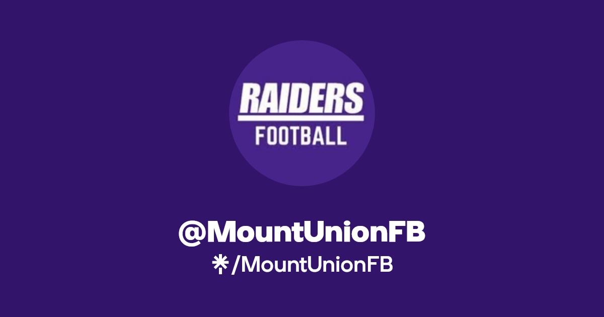 MountUnionFB Twitter, Instagram Linktree