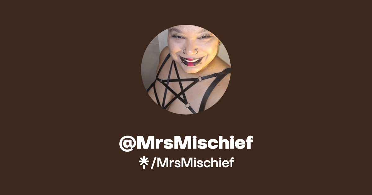 MrsMischief - Find @MrsMischief Onlyfans - Linktree