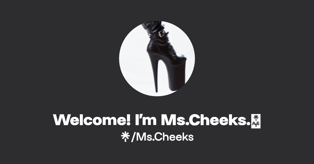 Welcome! I’m Ms.Cheeks.🍑 | Linktree