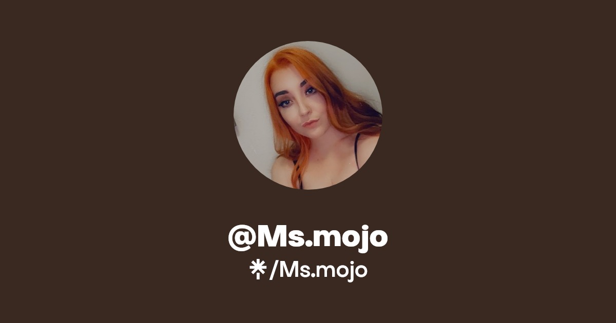 Ms.mojo - Find @Ms.mojo Onlyfans - Linktree