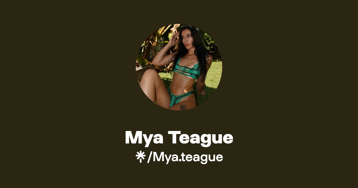 Mya Teague - Find Mya Teague Onlyfans - Linktree