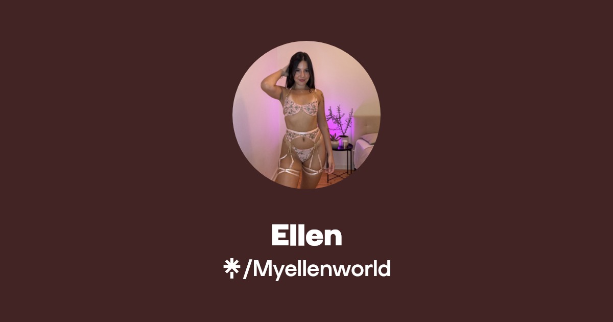 Ellen - Find Ellen Onlyfans - Linktree