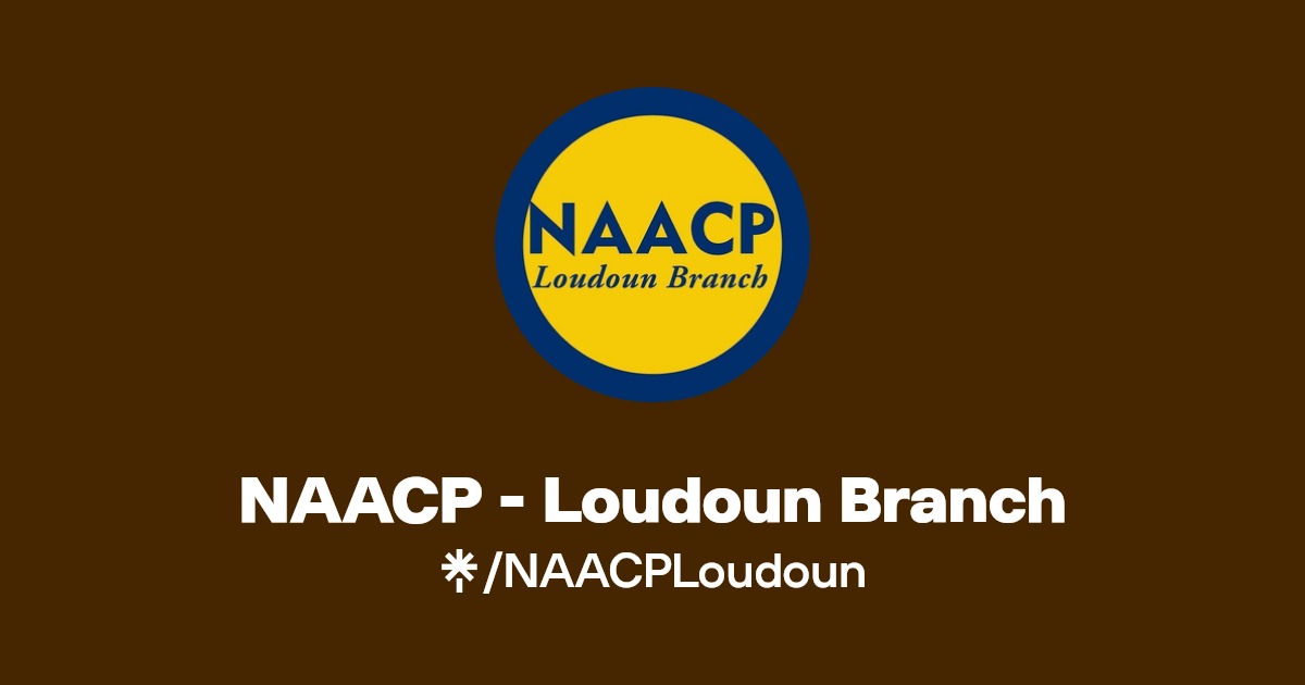 NAACP Loudoun Branch Twitter, Facebook Linktree