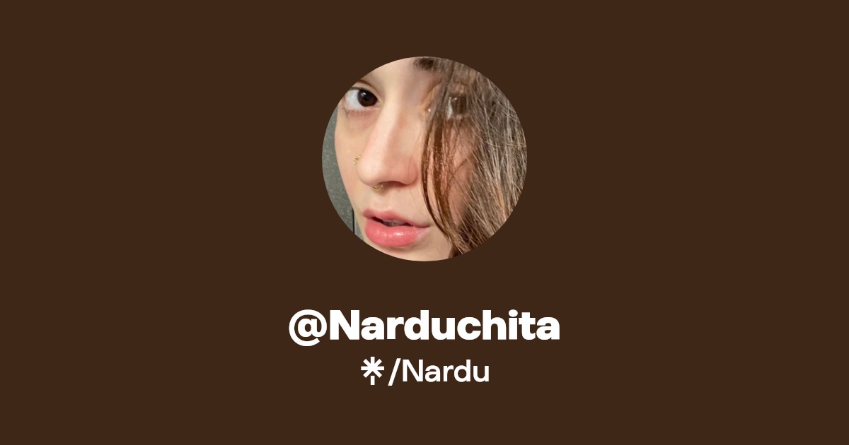 @Narduchita - Find @Narduchita Onlyfans - Linktree