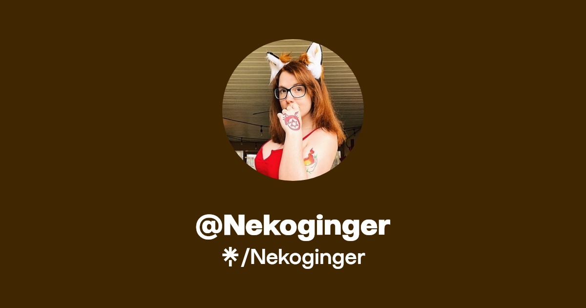 Nekoginger - Find @Nekoginger Onlyfans - Linktree