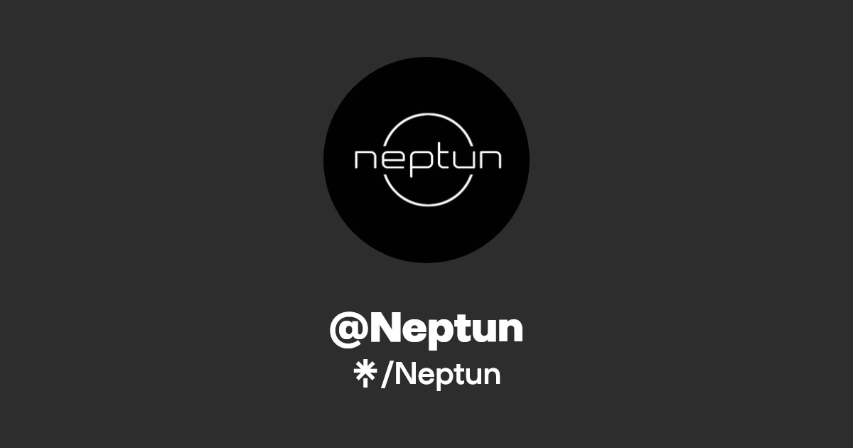 Neptun Instagram, Facebook Linktree