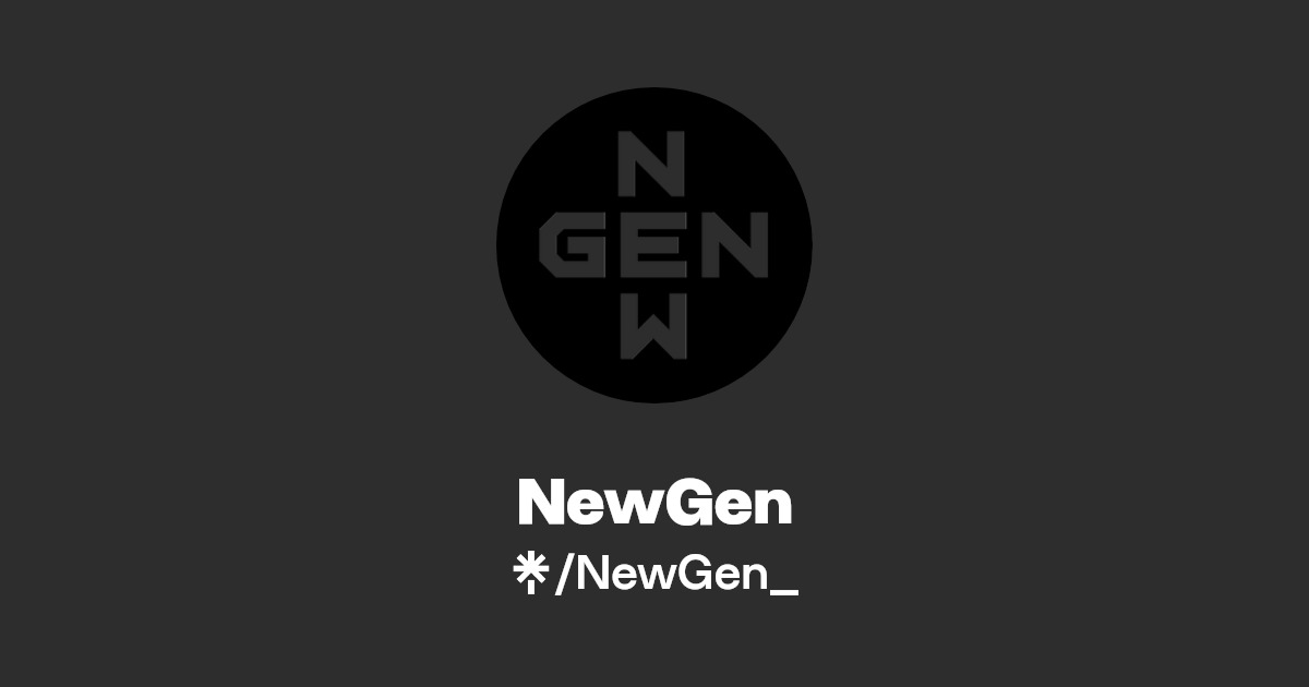 NewGen Instagram Linktree