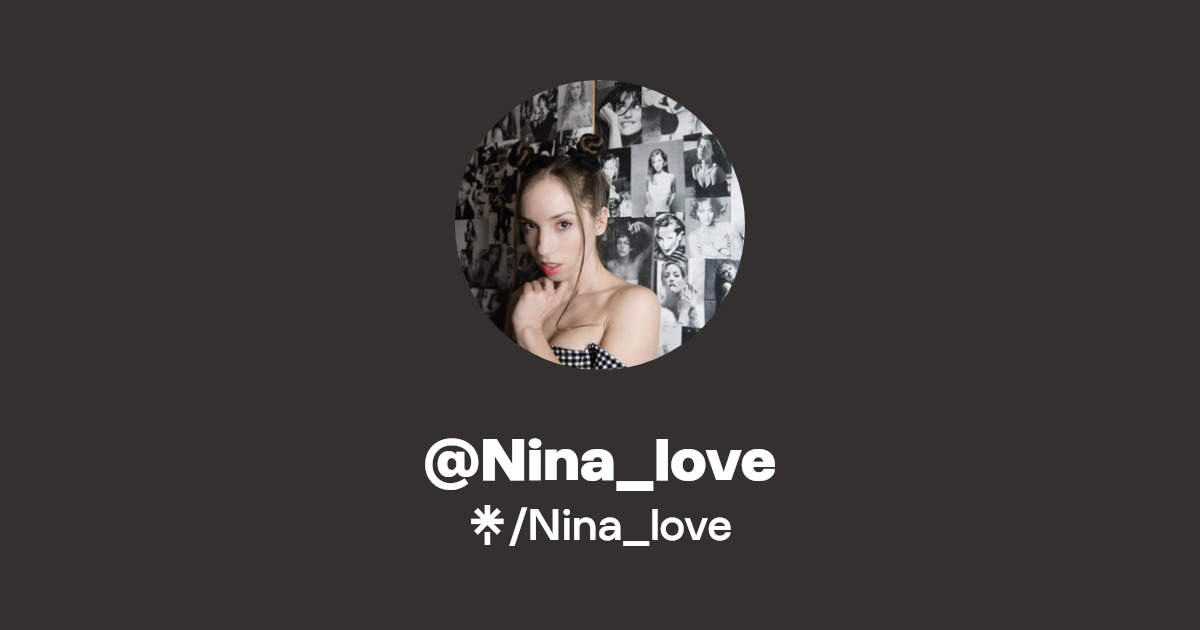 Nina_love - Find @Nina_love Onlyfans - Linktree