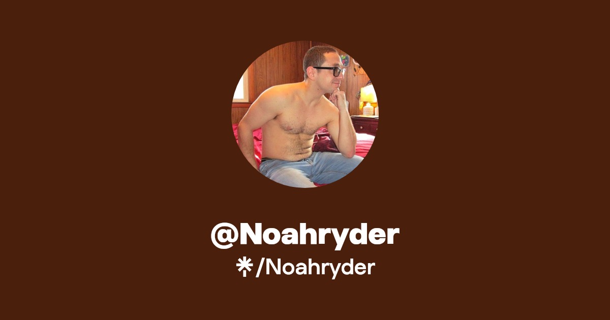 Noahryder - Find @Noahryder Onlyfans - Linktree