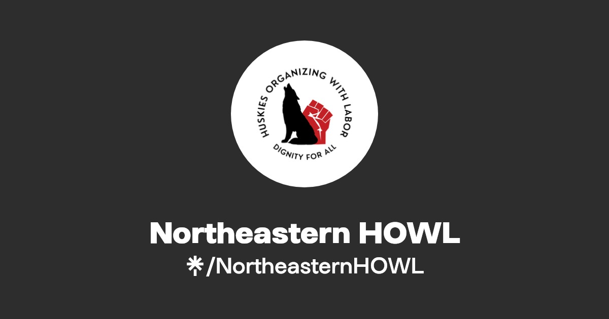 Northeastern HOWL Twitter, Instagram, Facebook Linktree