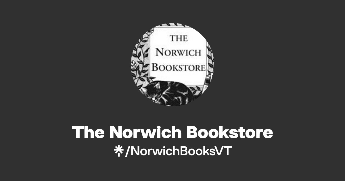 The Norwich Bookstore Instagram, Facebook Linktree