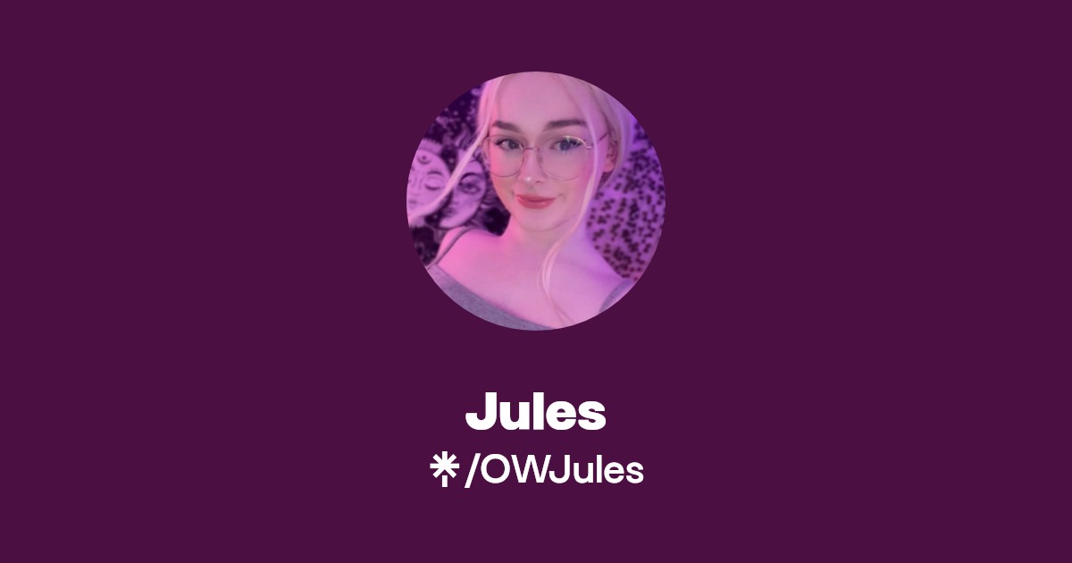 Jules - Find Jules Onlyfans - Linktree