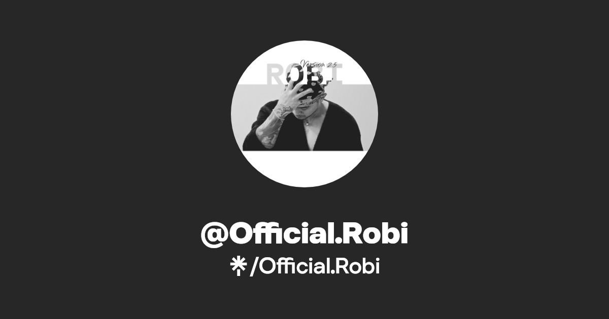 Official.Robi Instagram Linktree
