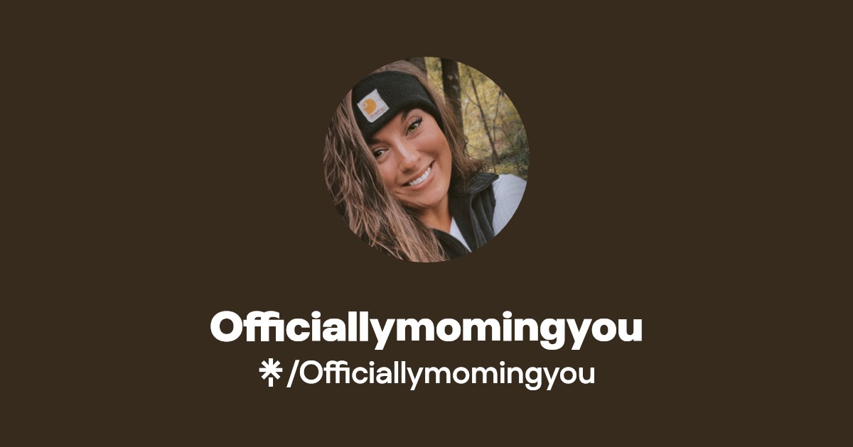 Officiallymomingyou | Facebook | Linktree