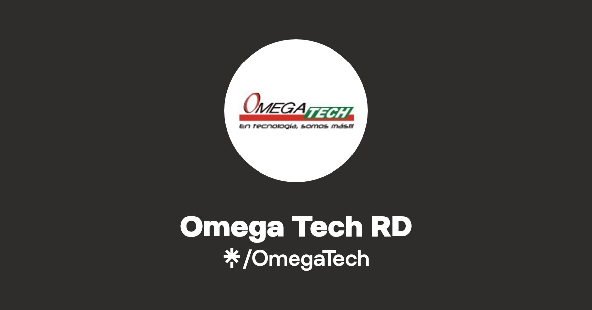 Omega Tech RD Facebook, TikTok Linktree