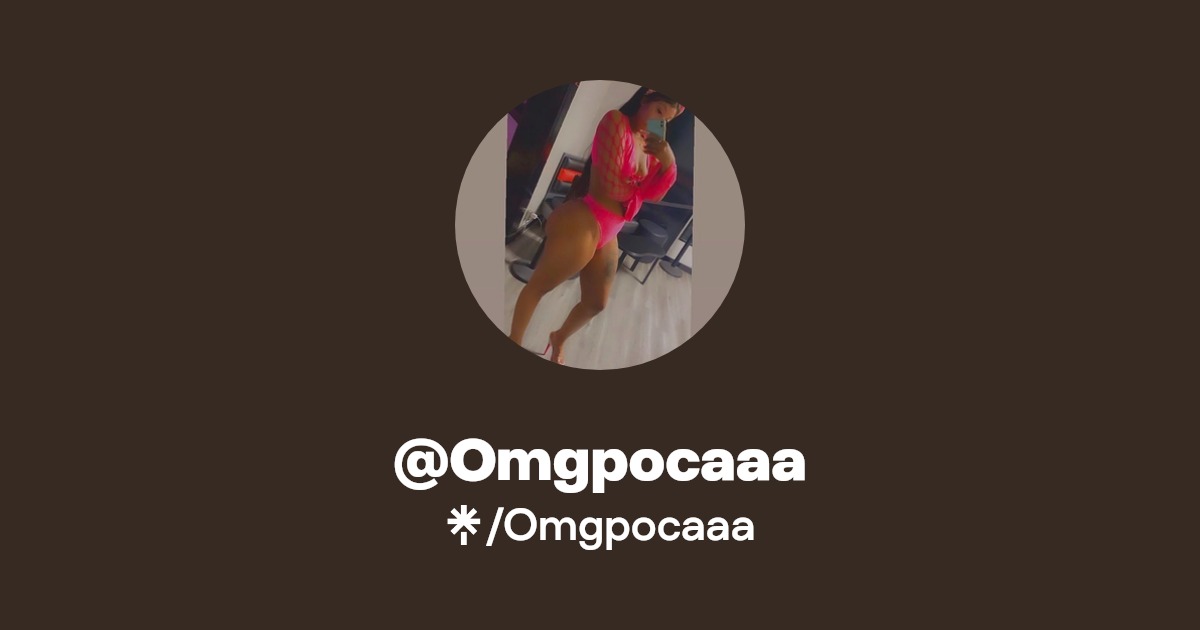 Omgpocaaa - Find @Omgpocaaa Onlyfans - Linktree
