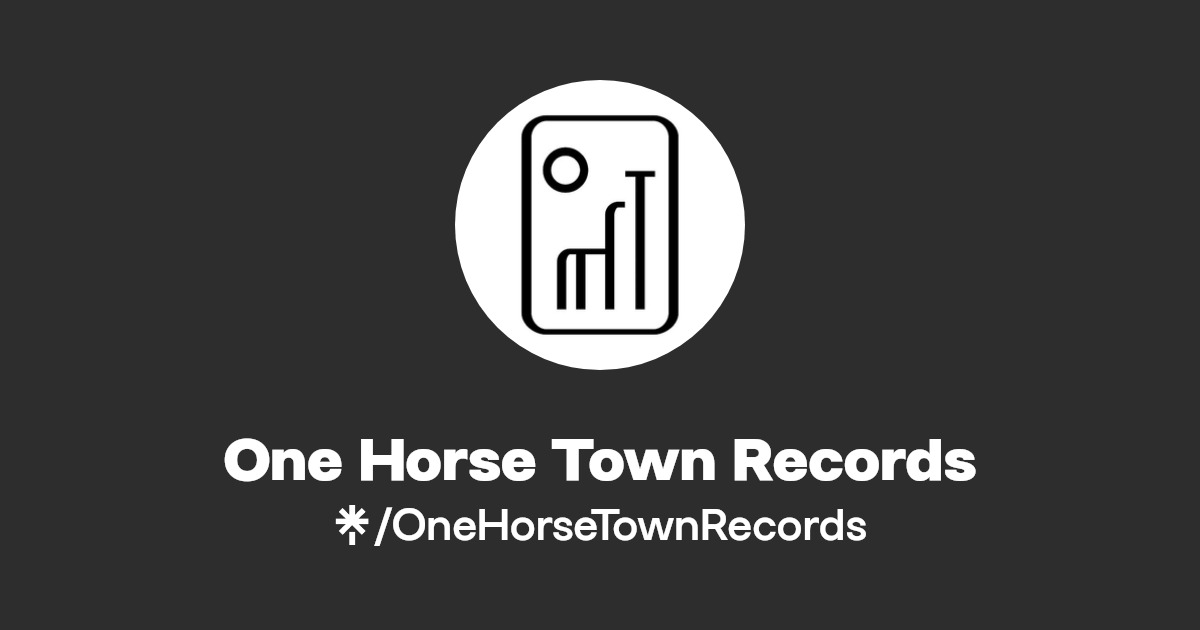 One Horse Town Records Facebook Linktree