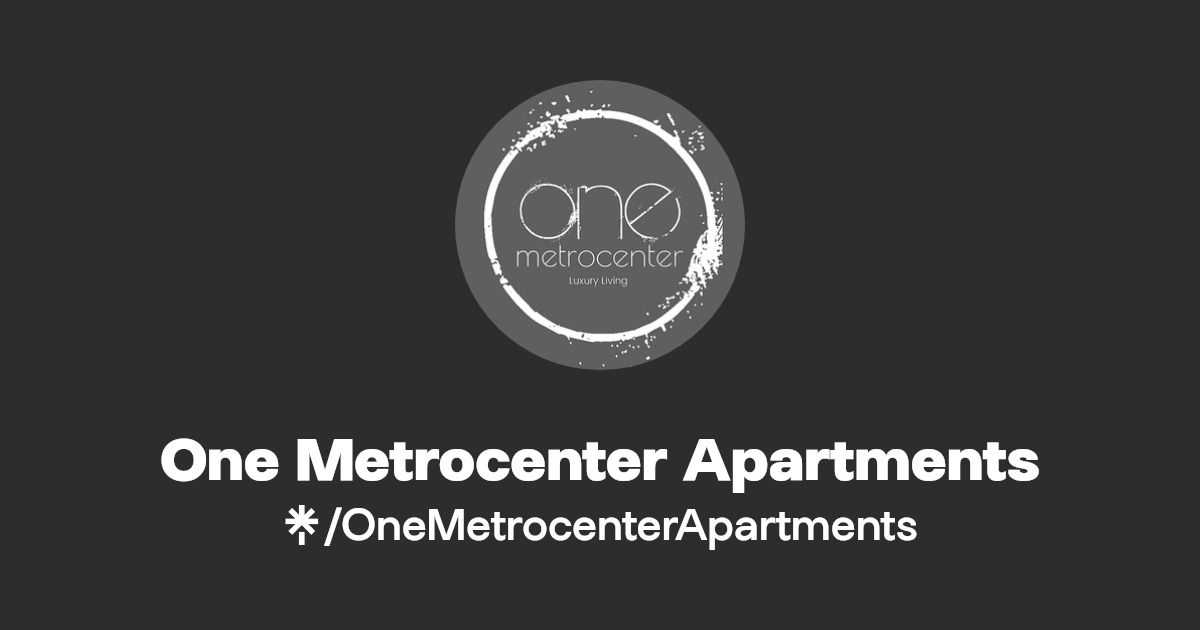 One Metrocenter Apartments Instagram, Facebook, TikTok Linktree