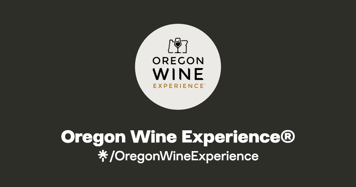 Oregon Wine Experience® Instagram, Facebook Linktree