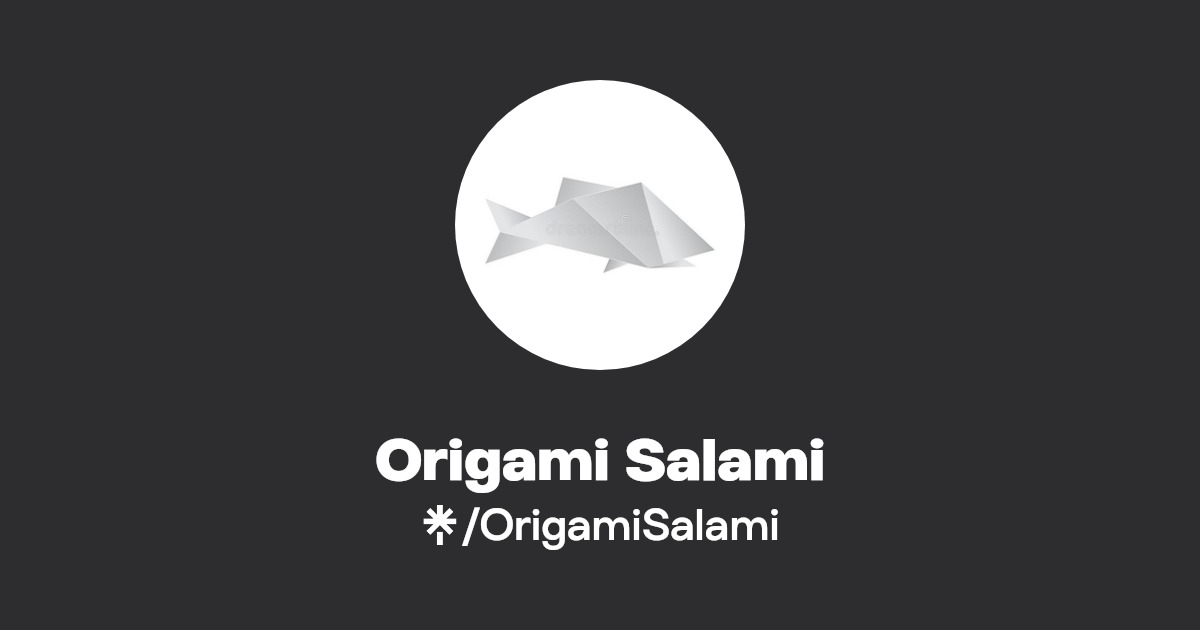 Origami Salami Instagram Linktree