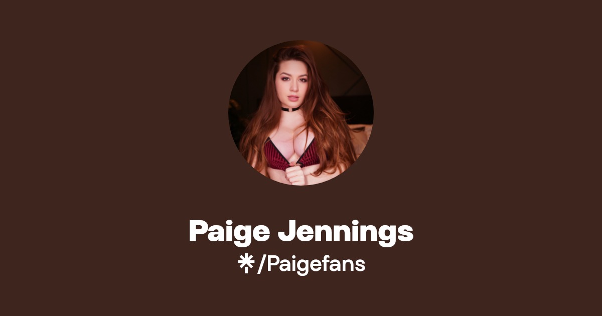 Paige Jennings - Find Paige Jennings Onlyfans - Linktree