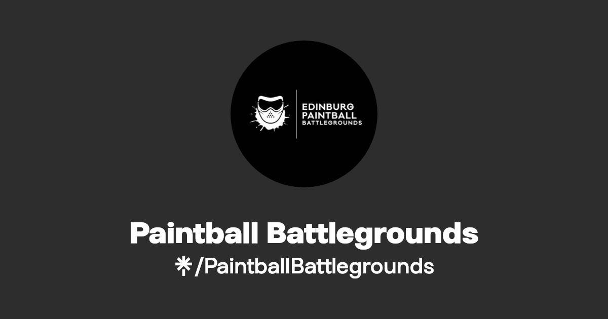 Paintball Battlegrounds Instagram, Facebook, TikTok Linktree