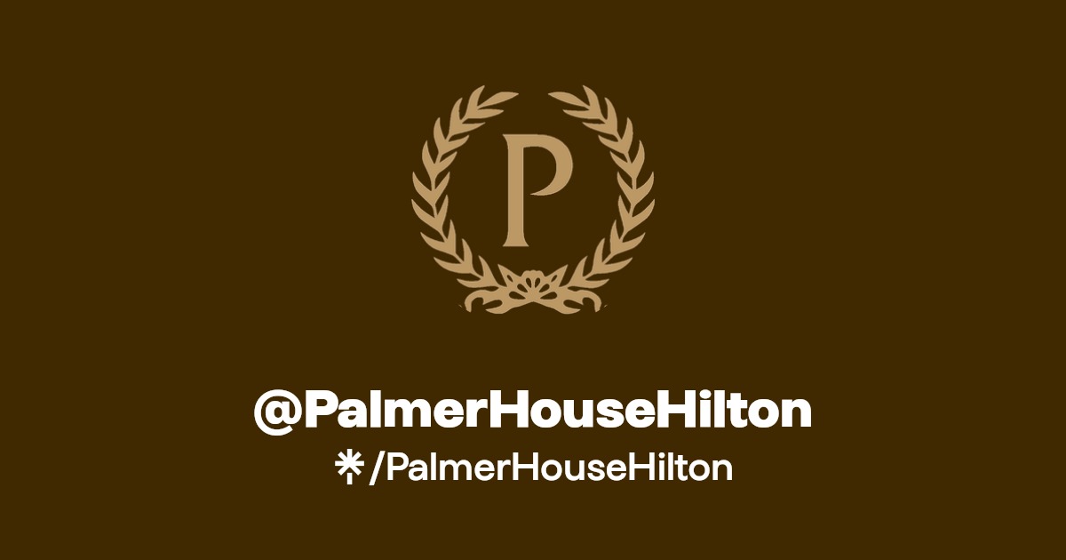 PalmerHouseHilton Instagram, Facebook Linktree