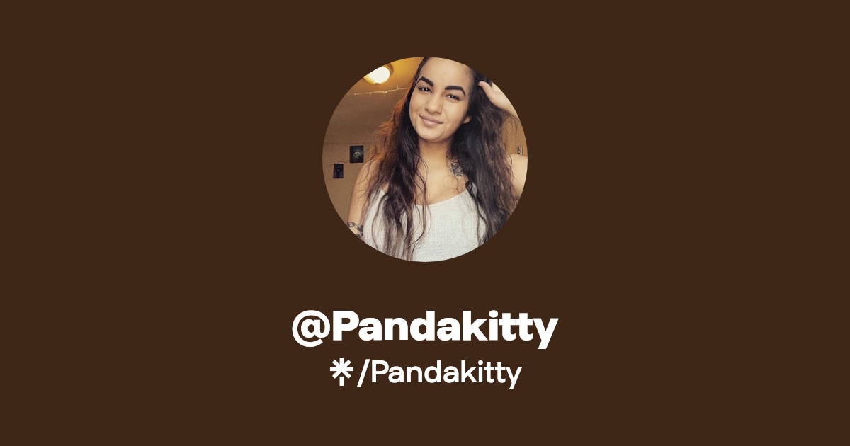 Pandakitty - Find @Pandakitty Onlyfans - Linktree