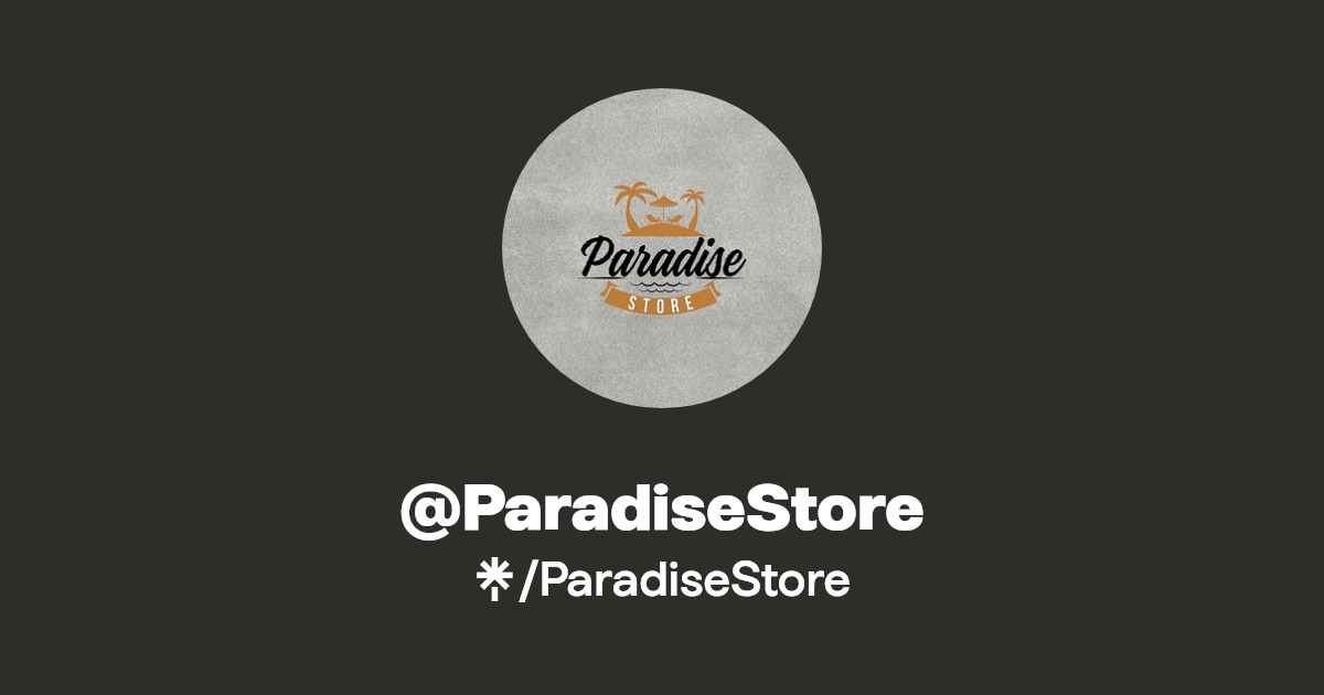 ParadiseStore Linktree