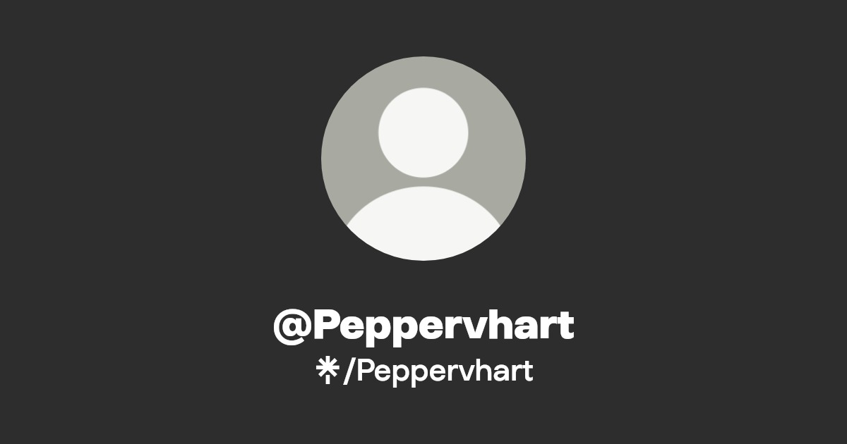 Peppervhart - Find @Peppervhart Onlyfans - Linktree