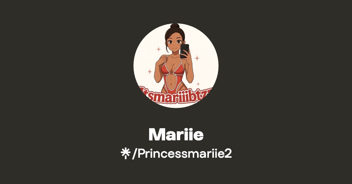 Mariie - Find Mariie Onlyfans - Linktree