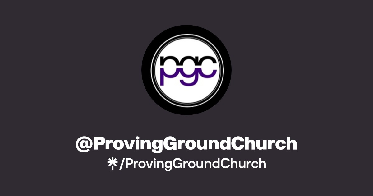 ProvingGroundChurch Instagram, Facebook, TikTok Linktree