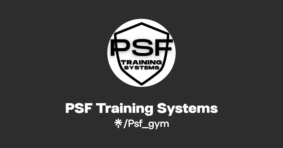 PSF Training Systems Linktree