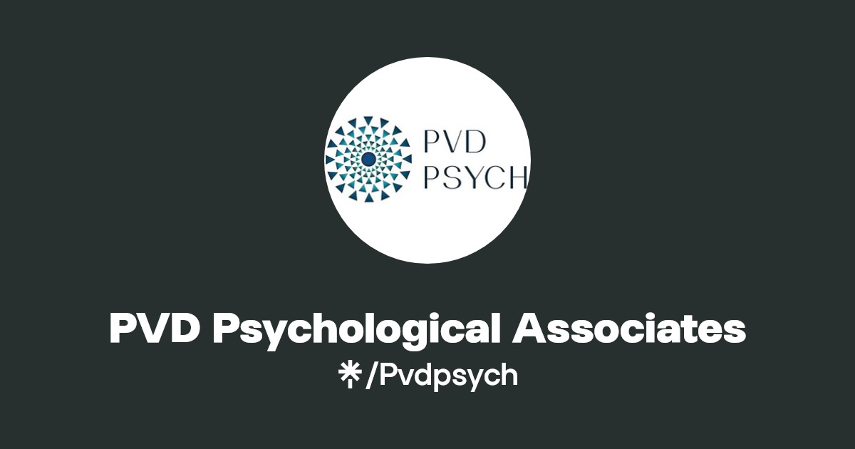 PVD Psychological Associates Instagram, Facebook Linktree