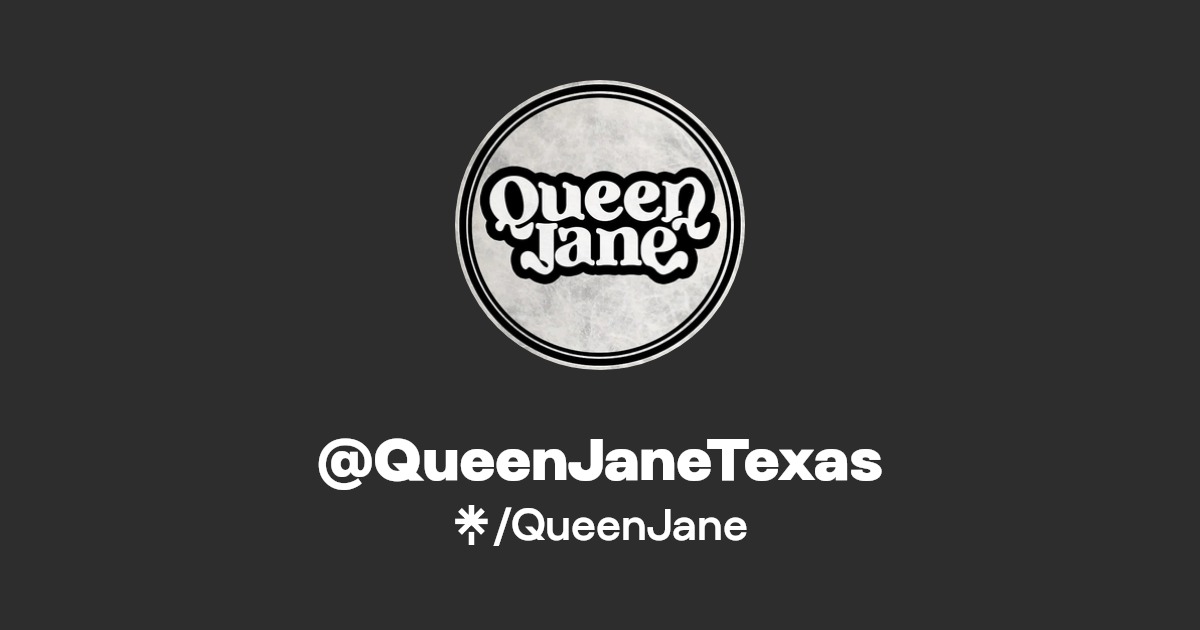 QueenJane ATX, U.S.A. Instagram, TikTok Linktree
