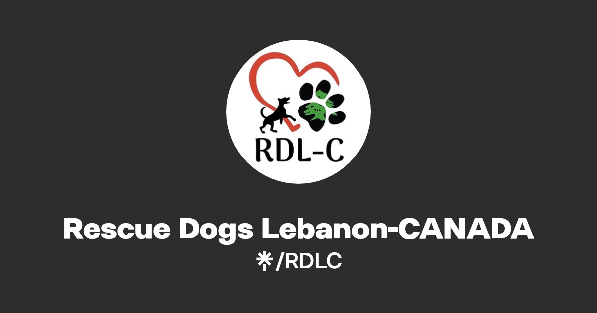 Rescue Dogs LebanonCANADA Facebook Linktree
