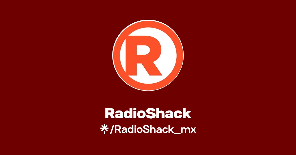 RadioShack Twitter, Instagram, Facebook, TikTok Linktree