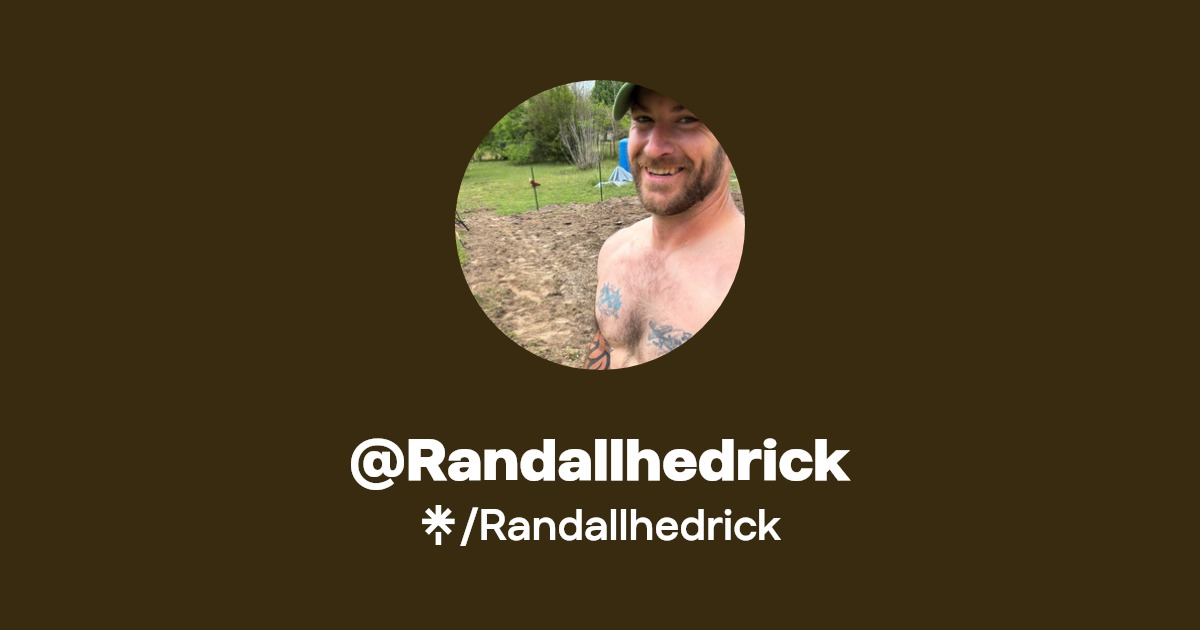 Randallhedrick | Instagram | Linktree