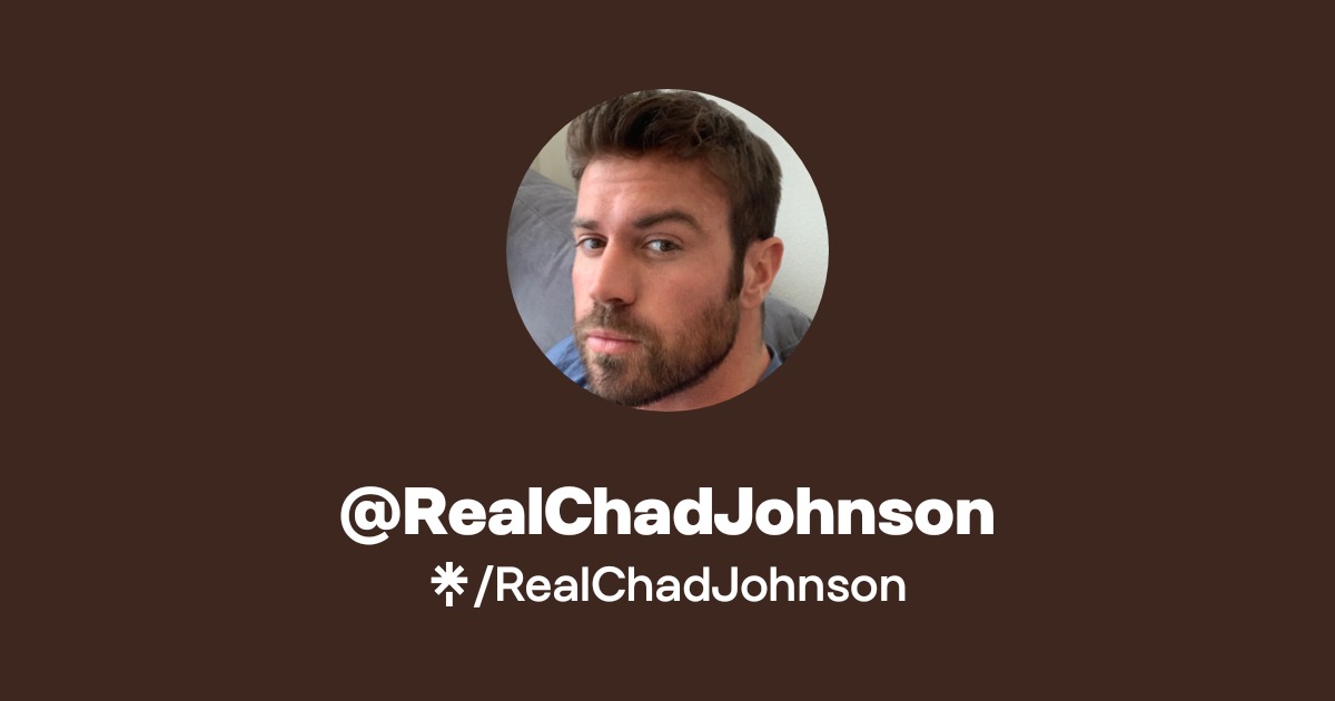 RealChadJohnson - Find @RealChadJohnson Onlyfans - Linktree