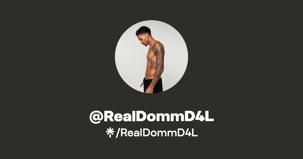 RealDommD4L - Find @RealDommD4L Onlyfans - Linktree