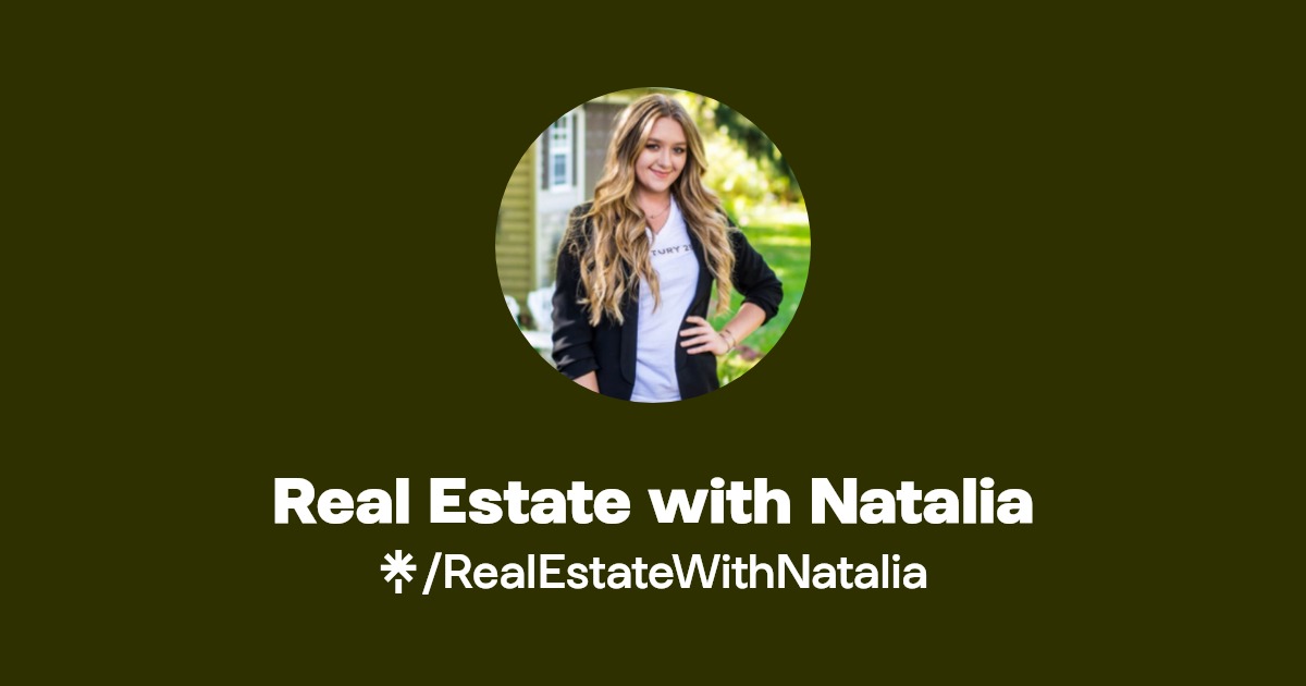 Real Estate with Natalia Listen on Spotify Linktree