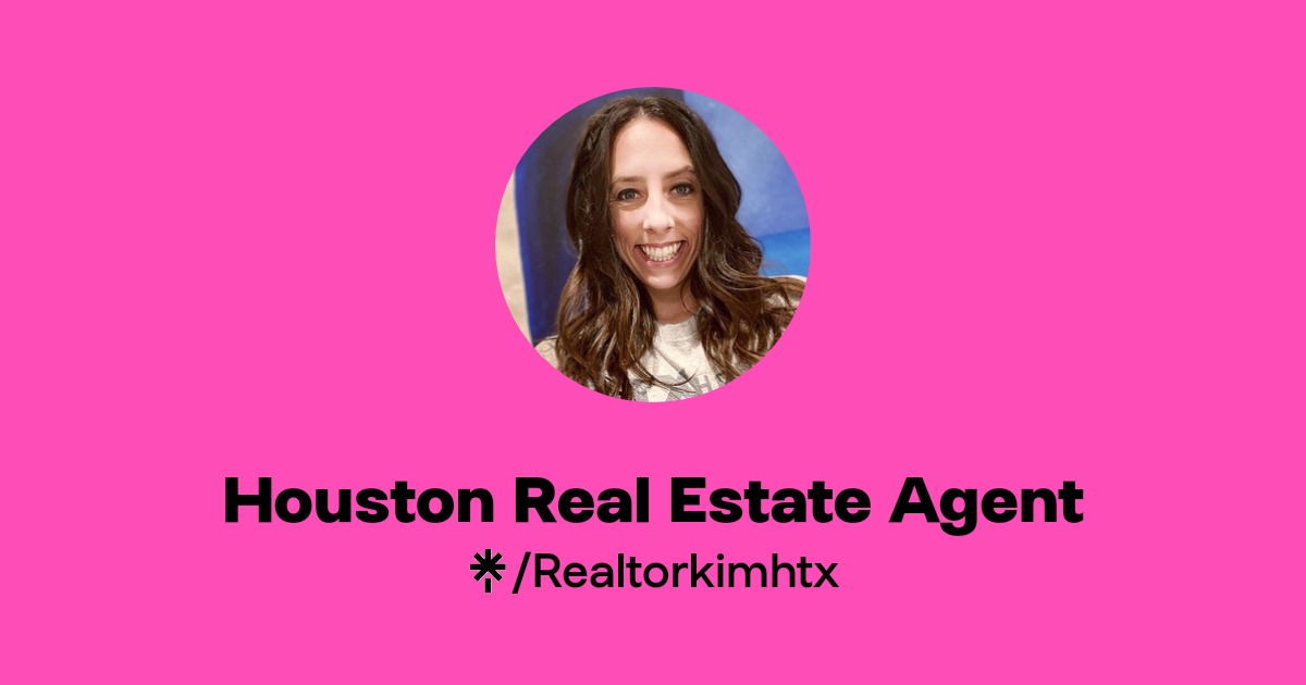 Houston Real Estate Agent Instagram, Facebook, TikTok Linktree