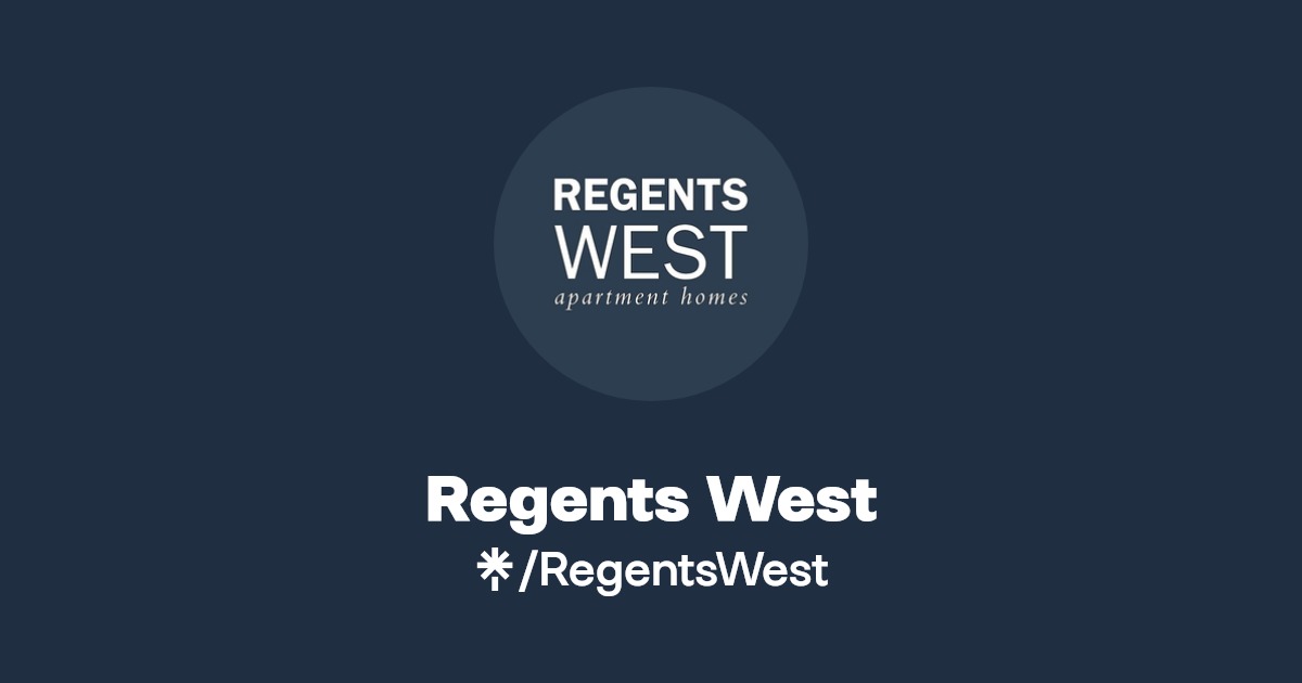 Regents West Instagram, Facebook, TikTok Linktree