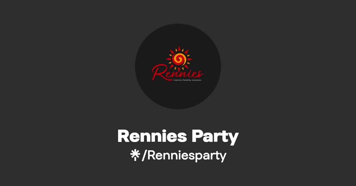 Rennies Instagram, Facebook, TikTok Linktree
