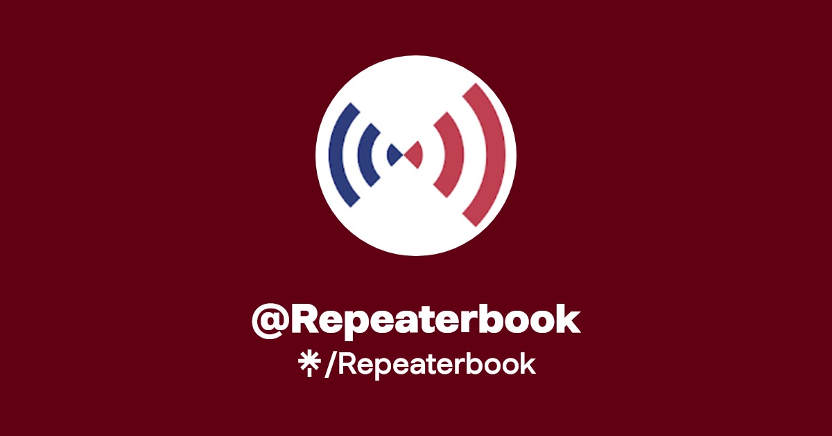 Repeaterbook Twitter, Instagram, Facebook, TikTok Linktree