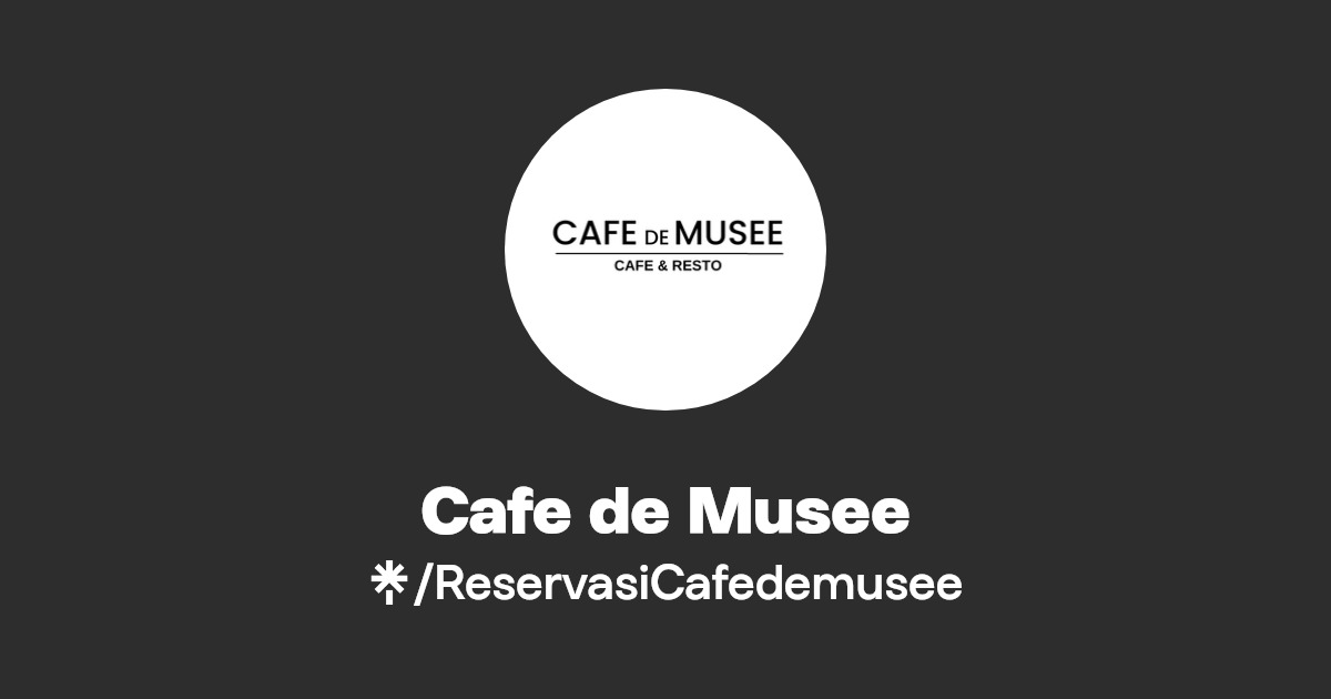 Cafe de Musee Linktree