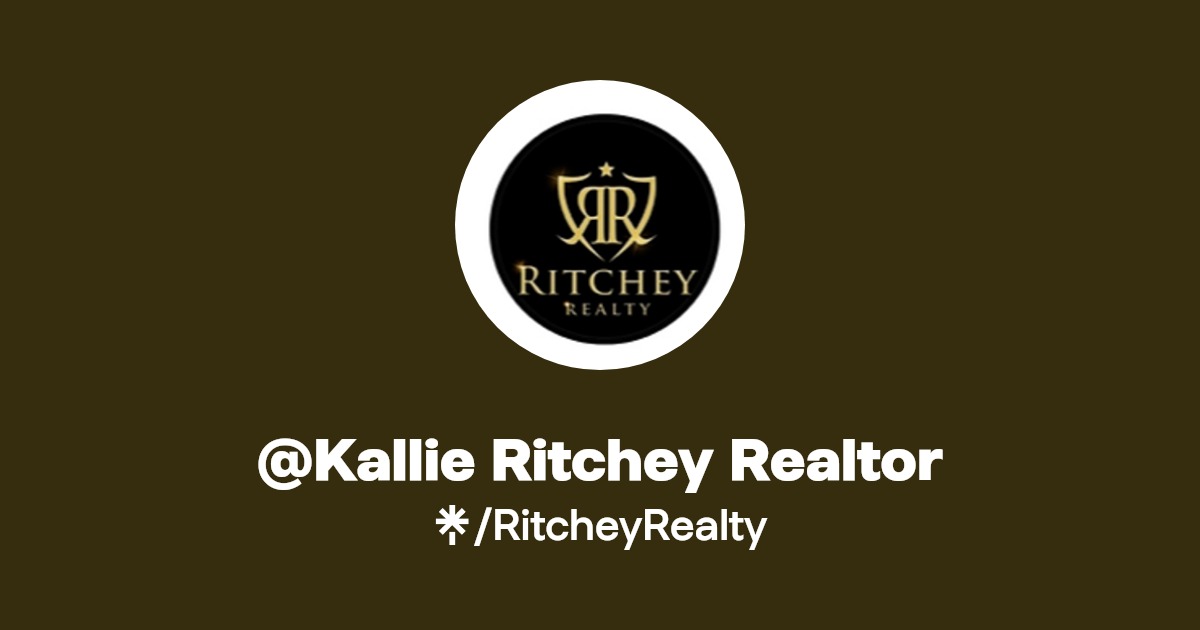 Kallie Ritchey Realtor Instagram, Facebook, TikTok Linktree